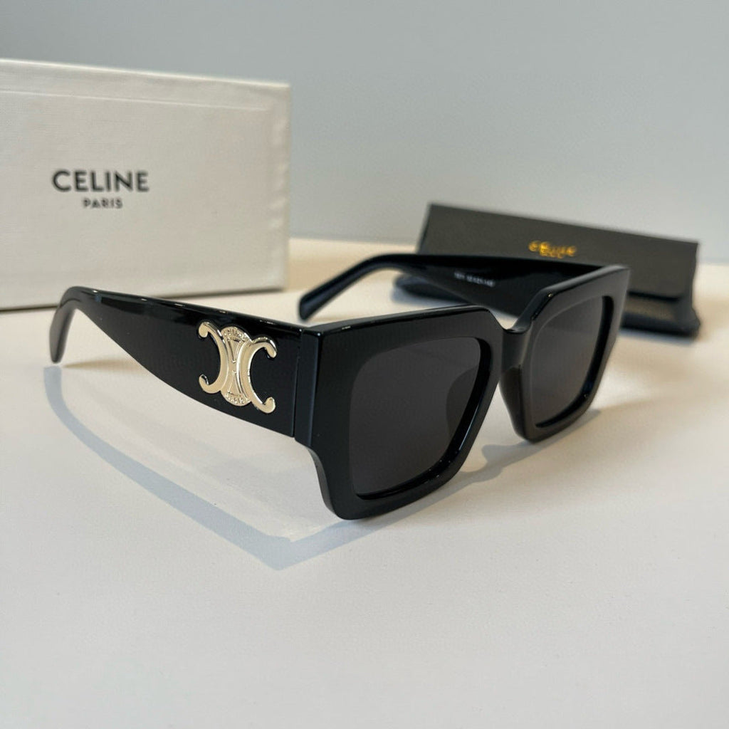Celine Fashion Black Lens Sunglasses for Women - 449268