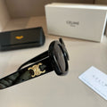 Celine Fashion Black Lens Sunglasses for Men & Women - 998048