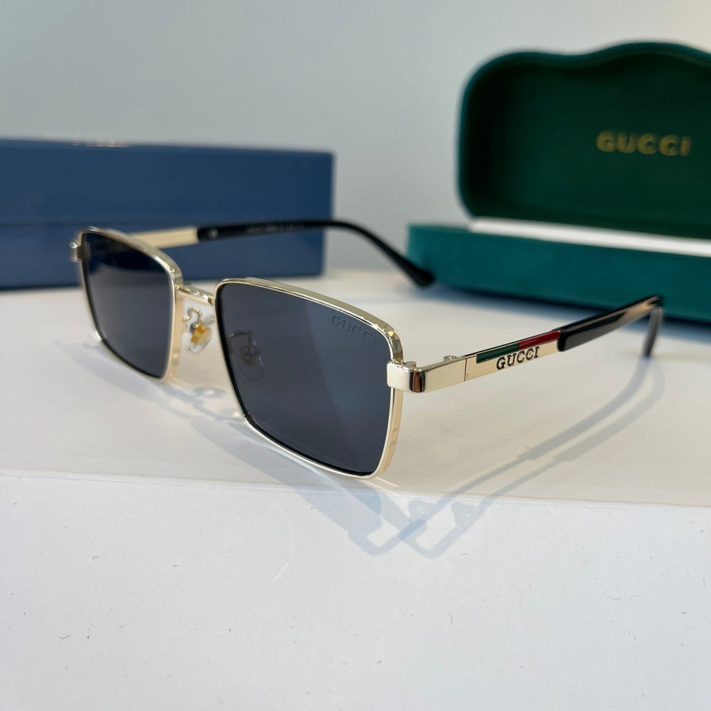 Gucci Oversized Silver Lens Sunglasses for Women - 997574 - detail image 3