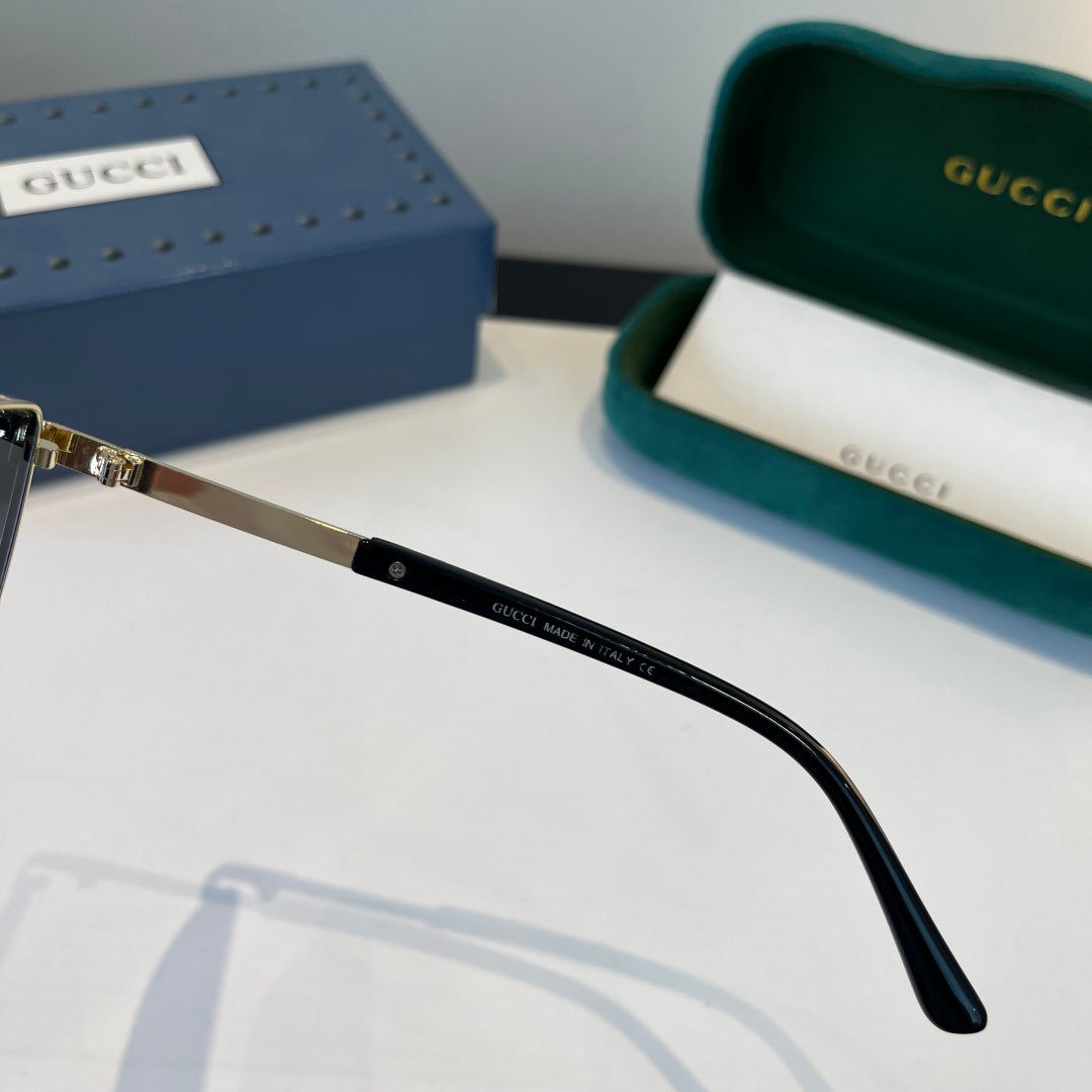 Gucci Oversized Silver Lens Sunglasses for Women - 997574 - detail image 4