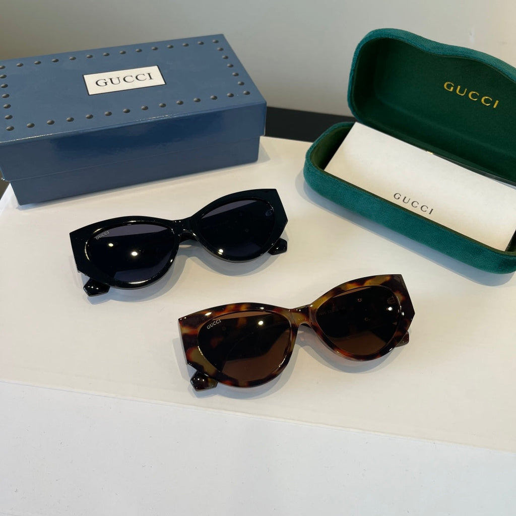 Gucci Cat-Eye Black Lens Sunglasses for Men & Women - 997576 - detail image 10