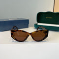 Gucci Cat-Eye Black Lens Sunglasses for Men & Women - 997576