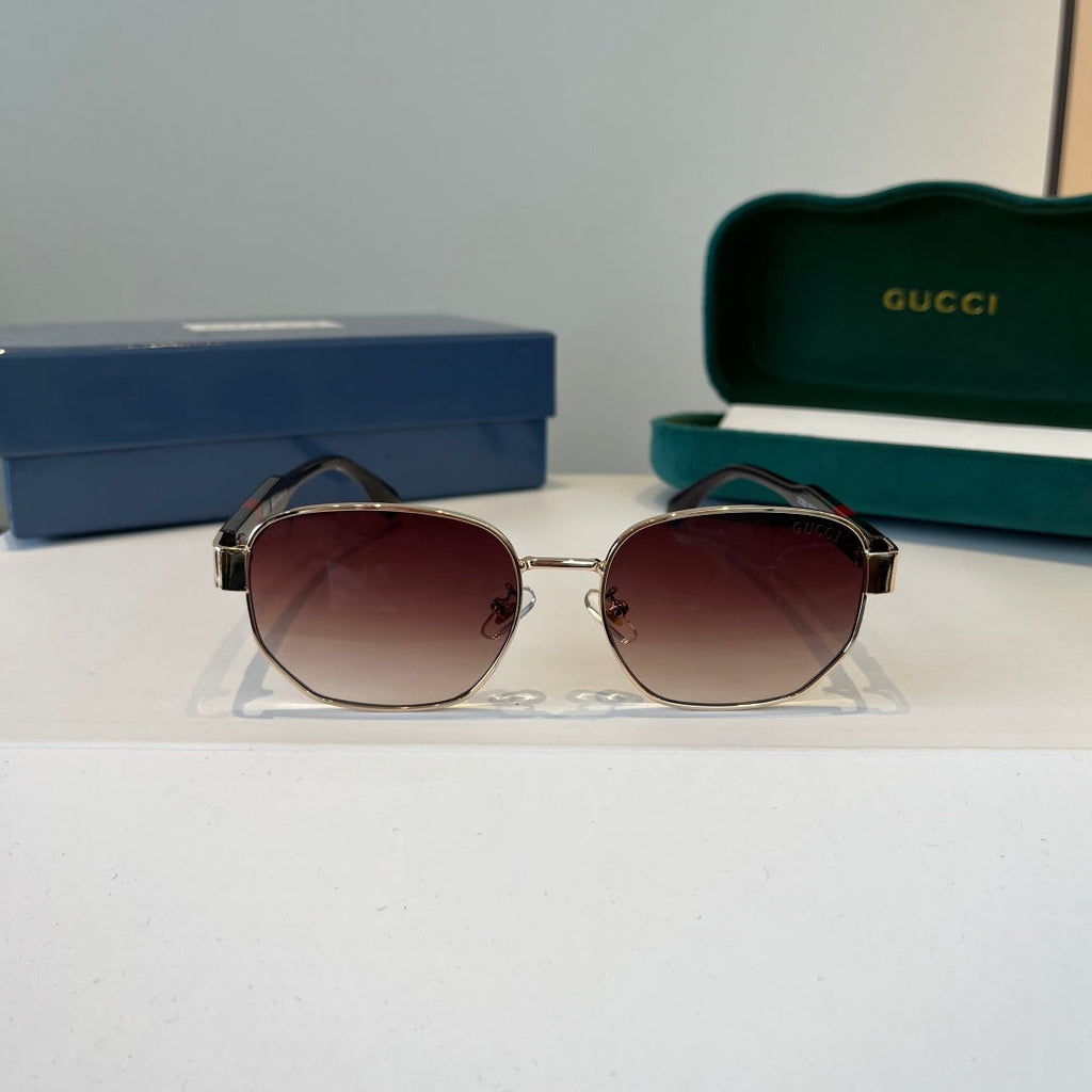 Gucci Oversized Silver Lens Sunglasses for Women - 866924 - detail image 2