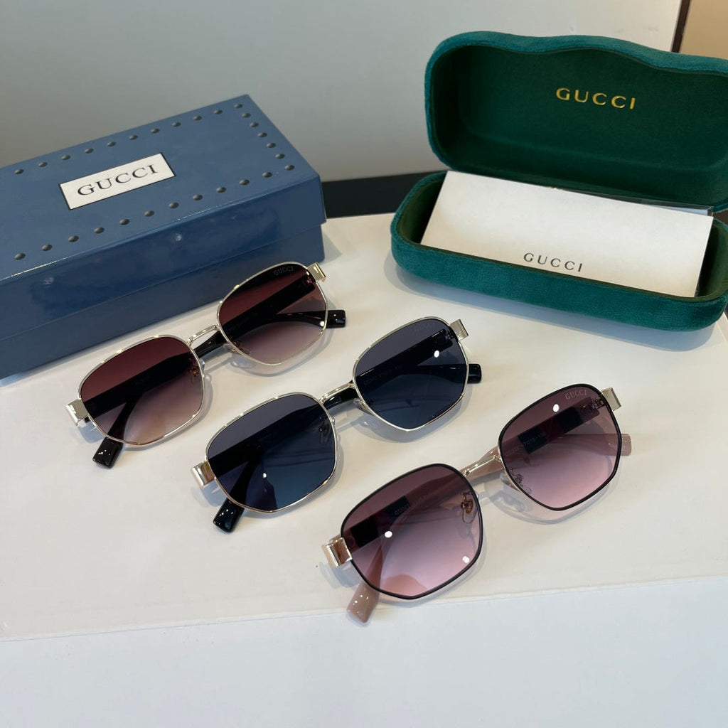 Gucci Oversized Silver Lens Sunglasses for Women - 866924 - detail image 10