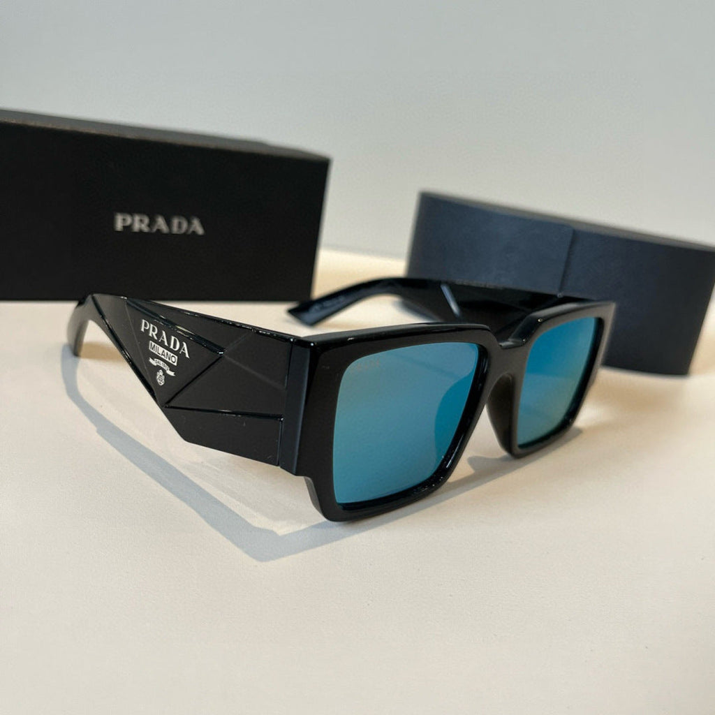 Prada Fashion Black Lens Sunglasses for Men & Women - 487152