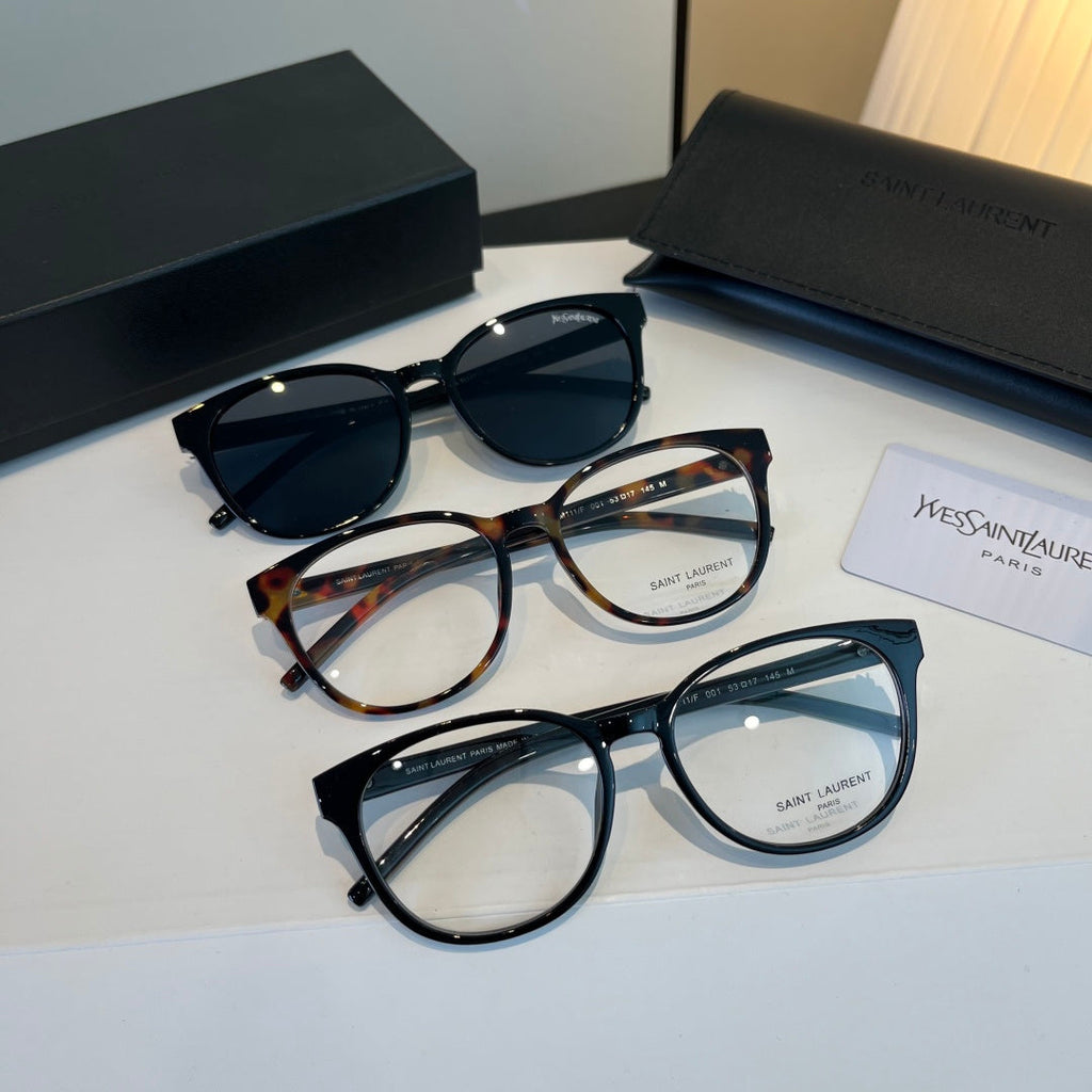Saint Laurent Oversized Silver Lens Sunglasses for Men & Women - 415546 - detail image 10