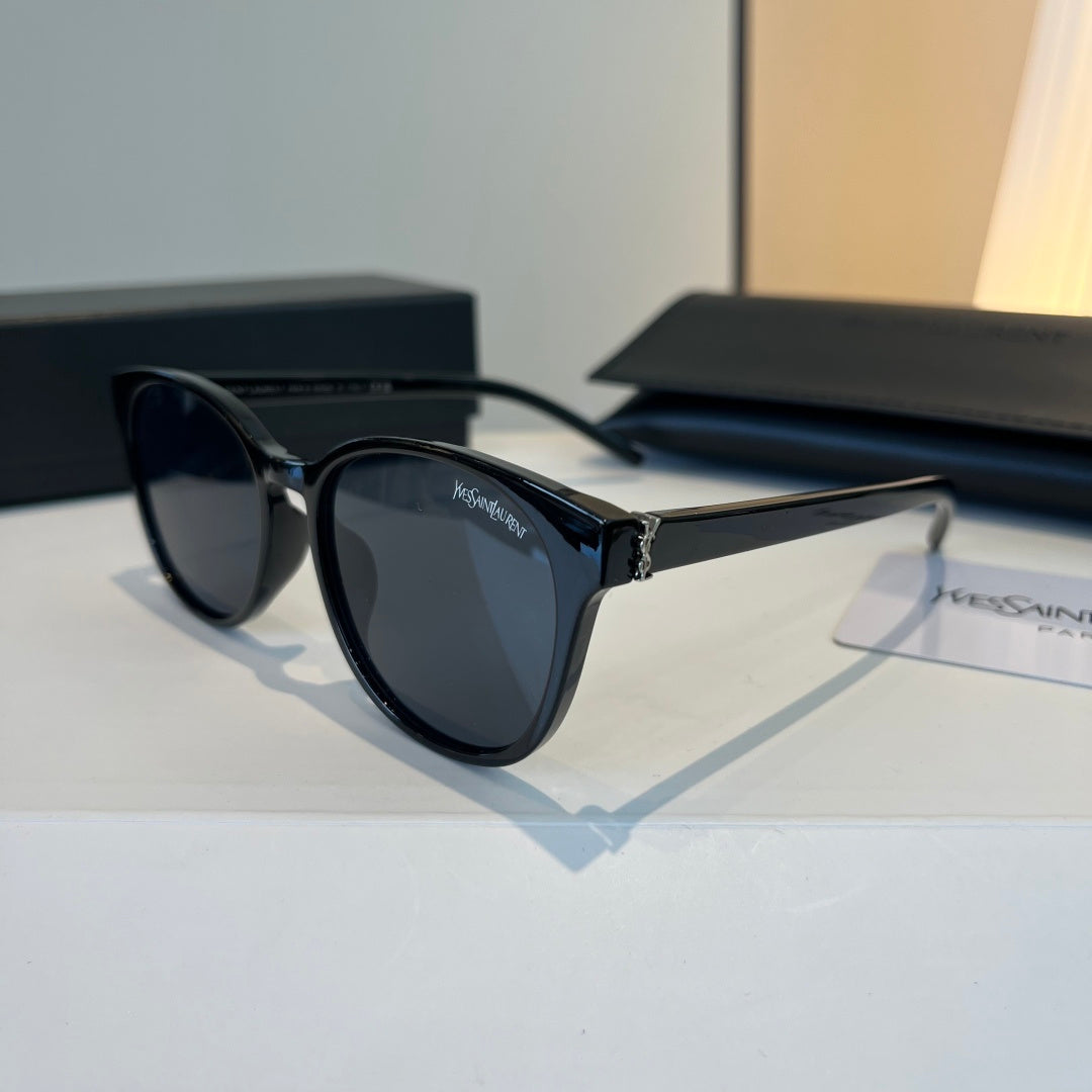 Saint Laurent Oversized Blue Lens Sunglasses for Men & Women - 398779 - detail image 3