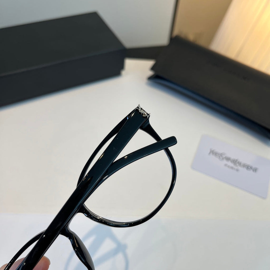 Saint Laurent Oversized Silver Lens Sunglasses for Men & Women - 998012 - detail image 7