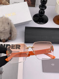 Dior D6296 Square Pink Lens Sunglasses for Men & Women