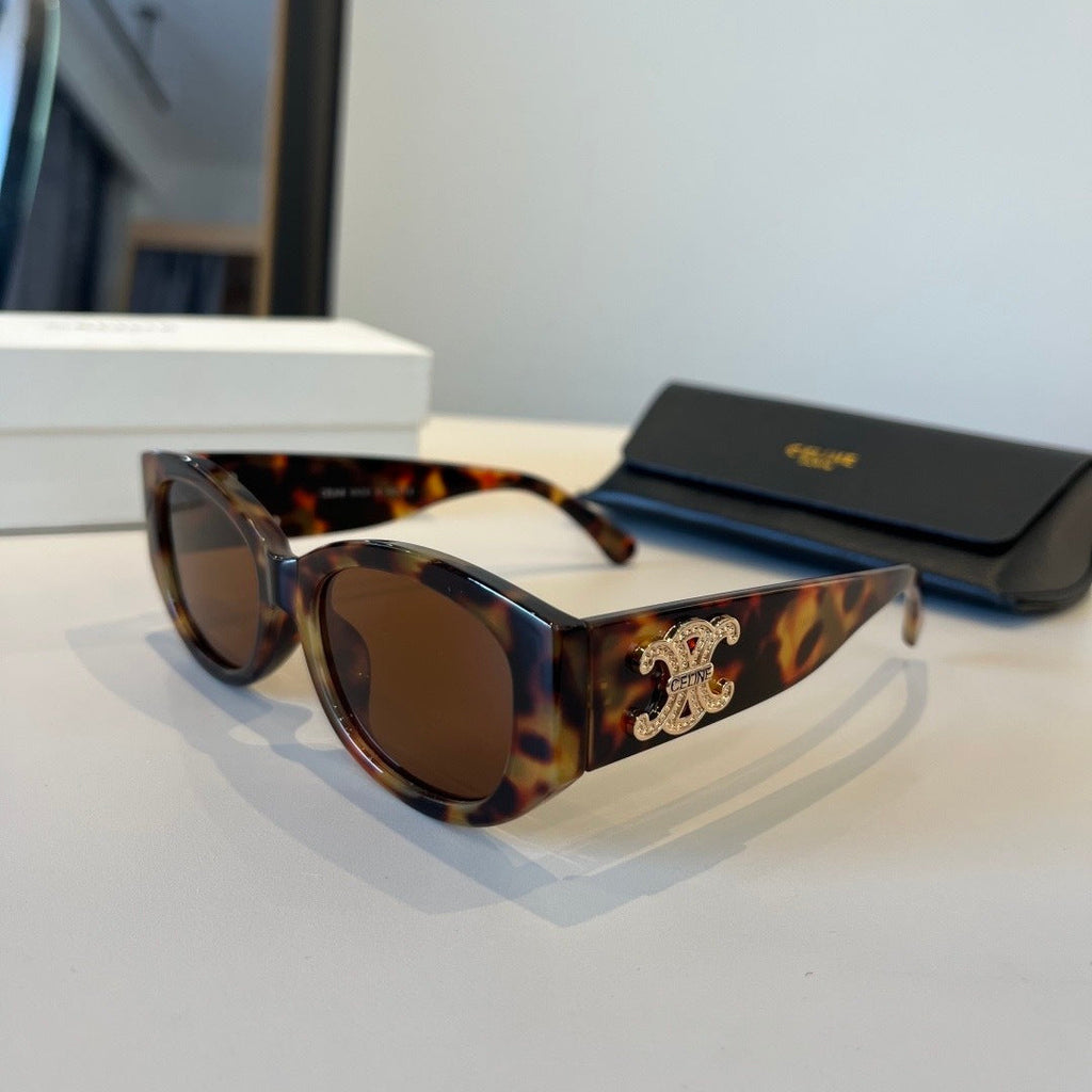 Celine Fashion Black Lens Sunglasses for Men & Women - 998038 - detail image 3