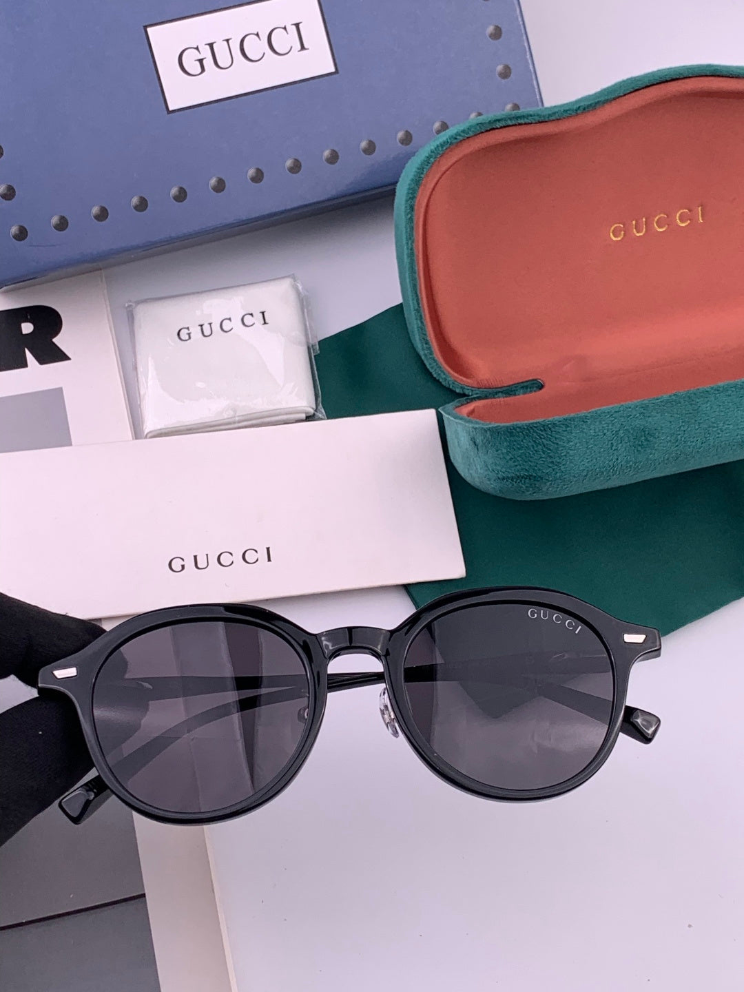 Gucci G7991 Polarized Fashion Gold Lens Sunglasses for Women - 997607 - detail image 2