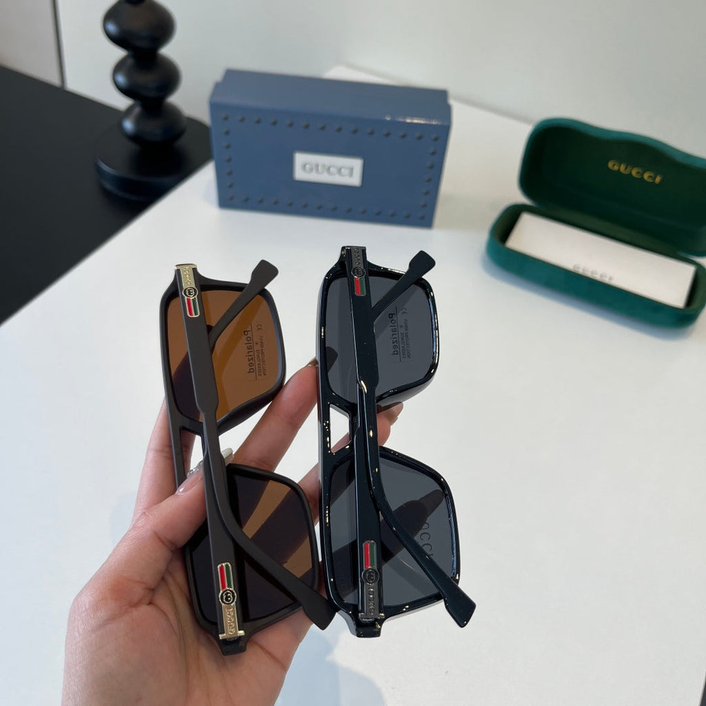 Gucci Fashion Black Lens Sunglasses for Men & Women - 486454 - detail image 11