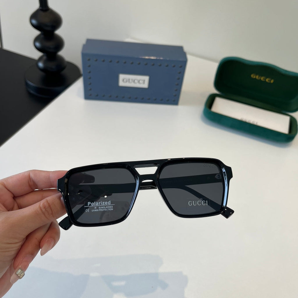 Gucci Fashion Black Lens Sunglasses for Men & Women - 486454 - detail image 5
