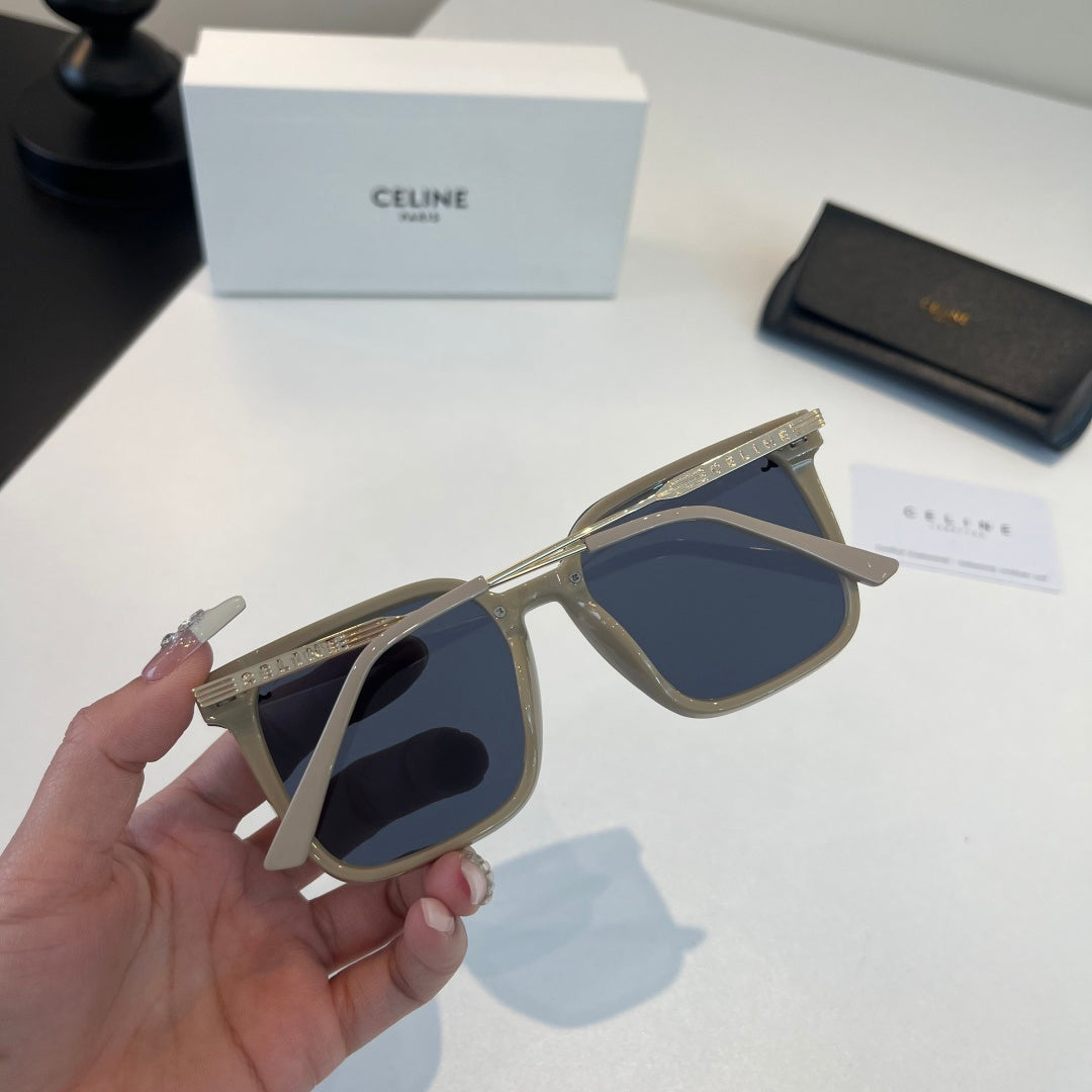 Celine Fashion Black Lens Sunglasses for Men & Women - 372003 - detail image 9