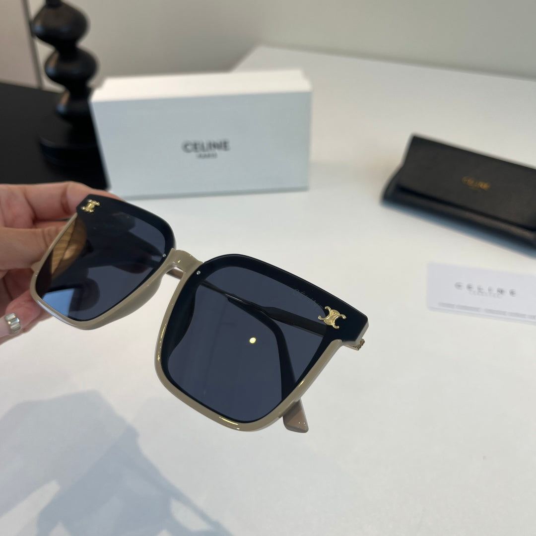 Celine Fashion Black Lens Sunglasses for Men & Women - 132451 - detail image 7
