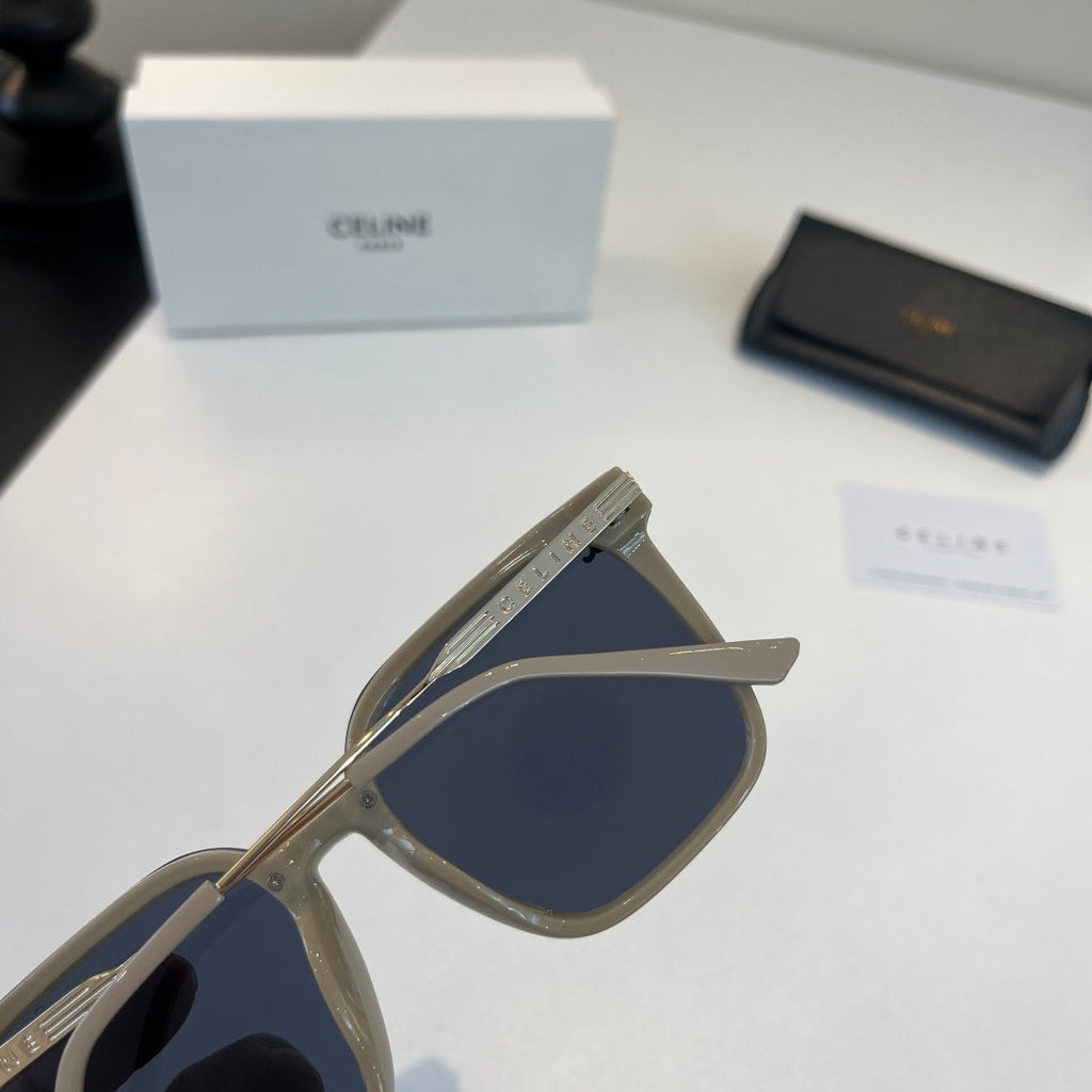 Celine Fashion Black Lens Sunglasses for Men & Women - 132451 - detail image 8