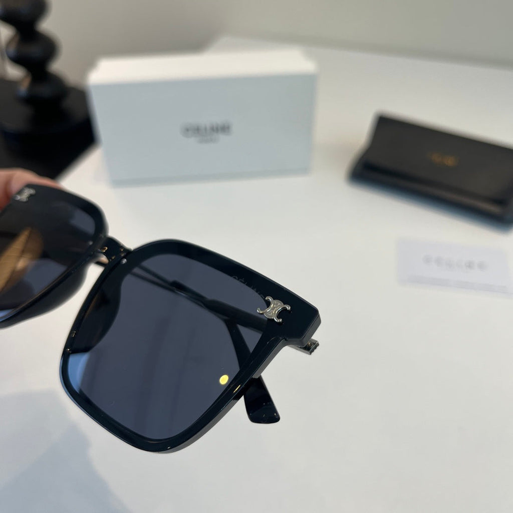 Celine Fashion Black Lens Sunglasses for Men & Women - 132452 - detail image 5