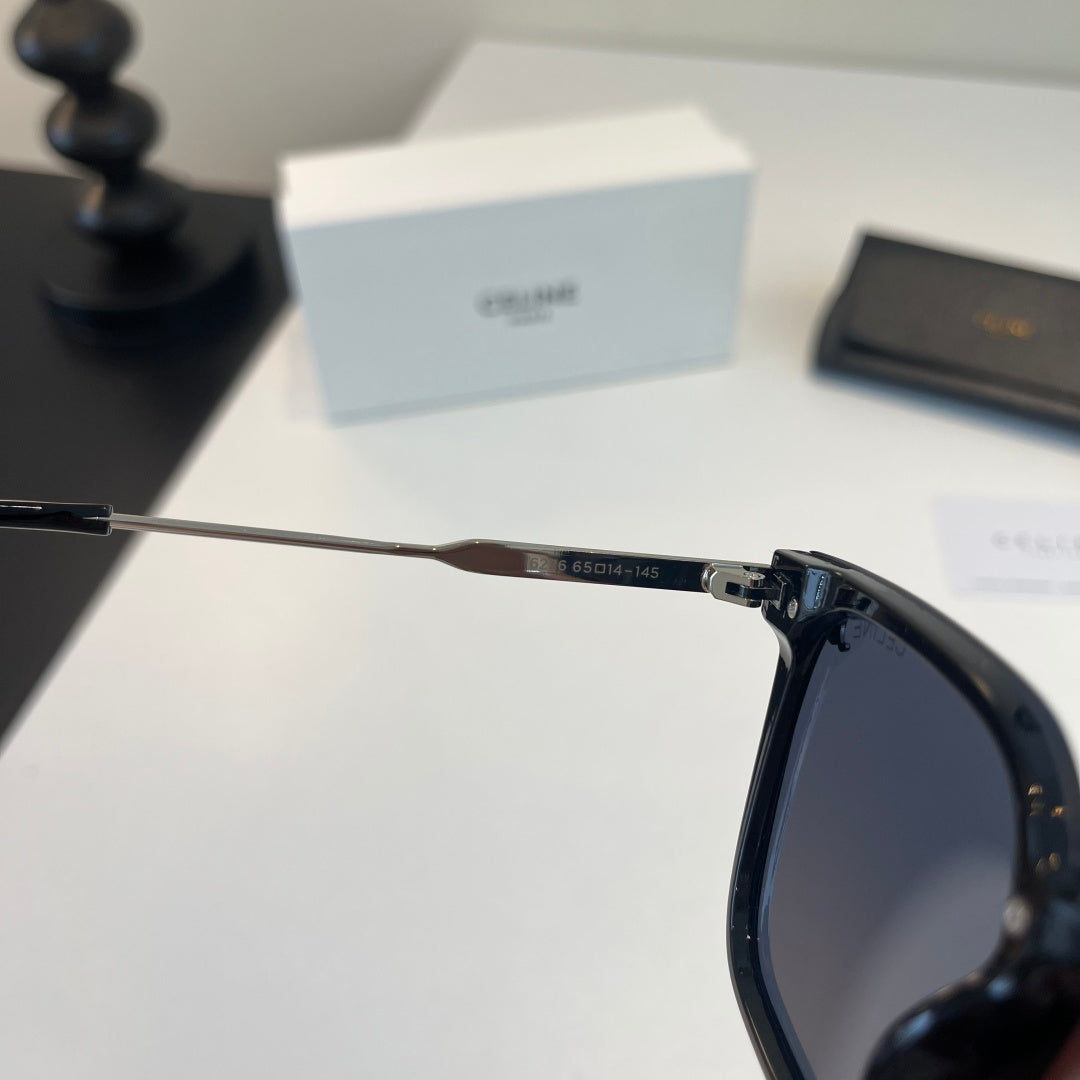 Celine Fashion Black Lens Sunglasses for Men & Women - 132452 - detail image 9