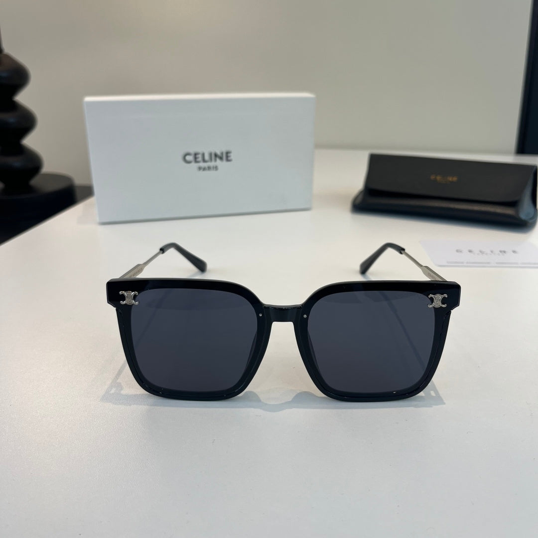 Celine Fashion Black Lens Sunglasses for Men & Women - 132452 - detail image 2