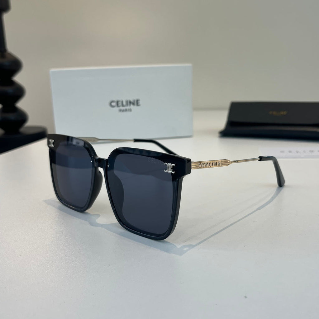 Celine Fashion Black Lens Sunglasses for Men & Women - 132452 - detail image 3