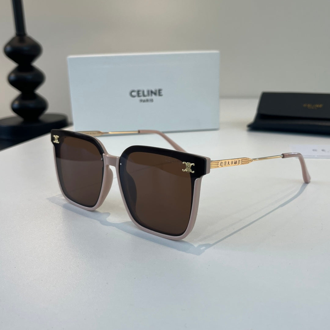 Celine Fashion Black Lens Sunglasses for Men & Women - 372005 - detail image 3
