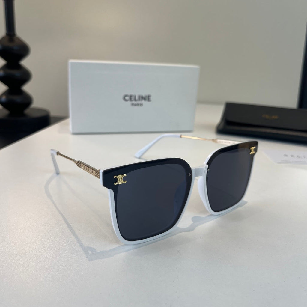 Celine Fashion Black Lens Sunglasses for Men & Women - 432004