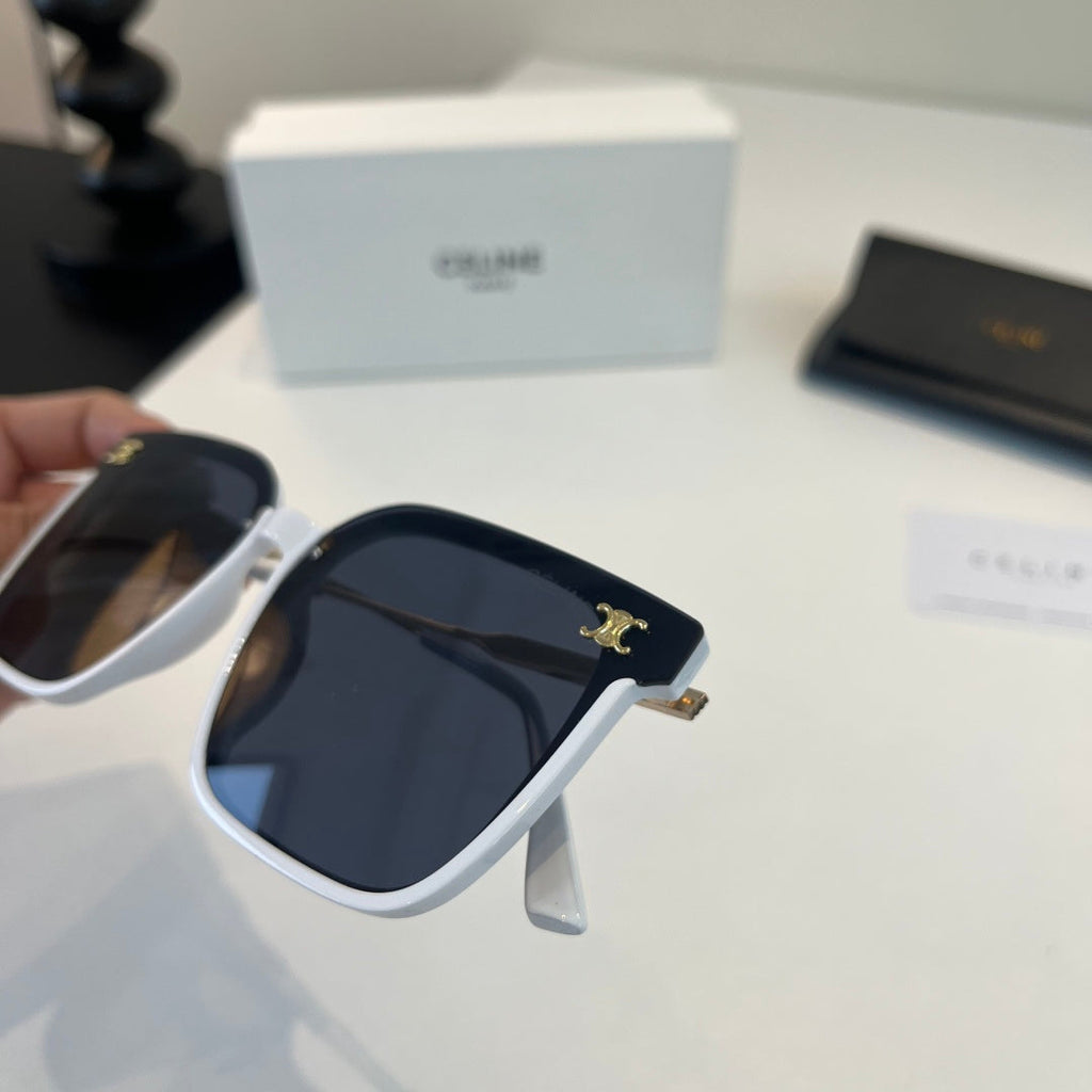 Celine Fashion Black Lens Sunglasses for Men & Women - 372006 - detail image 6