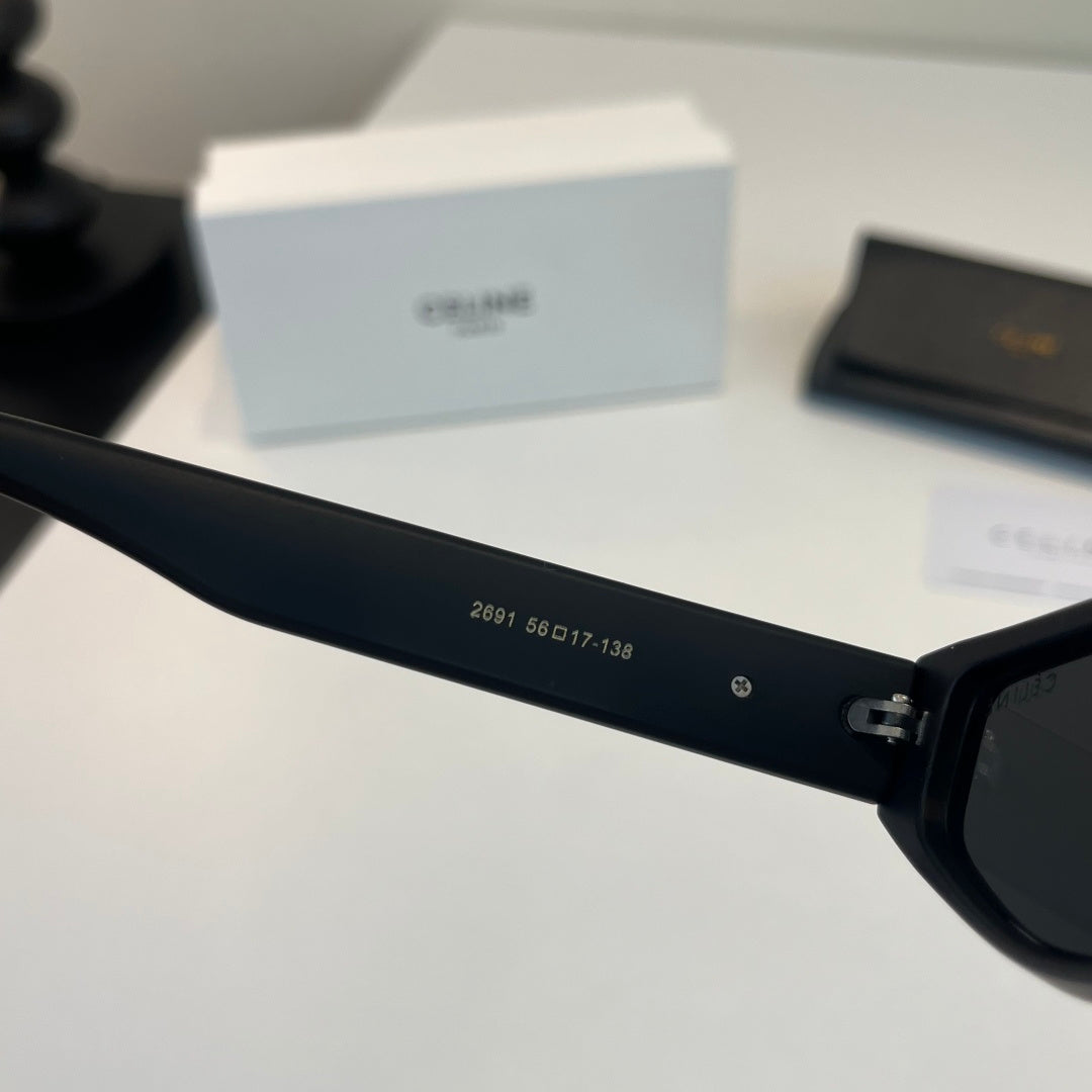 Celine Fashion Black Lens Sunglasses for Men & Women - 132455 - detail image 8