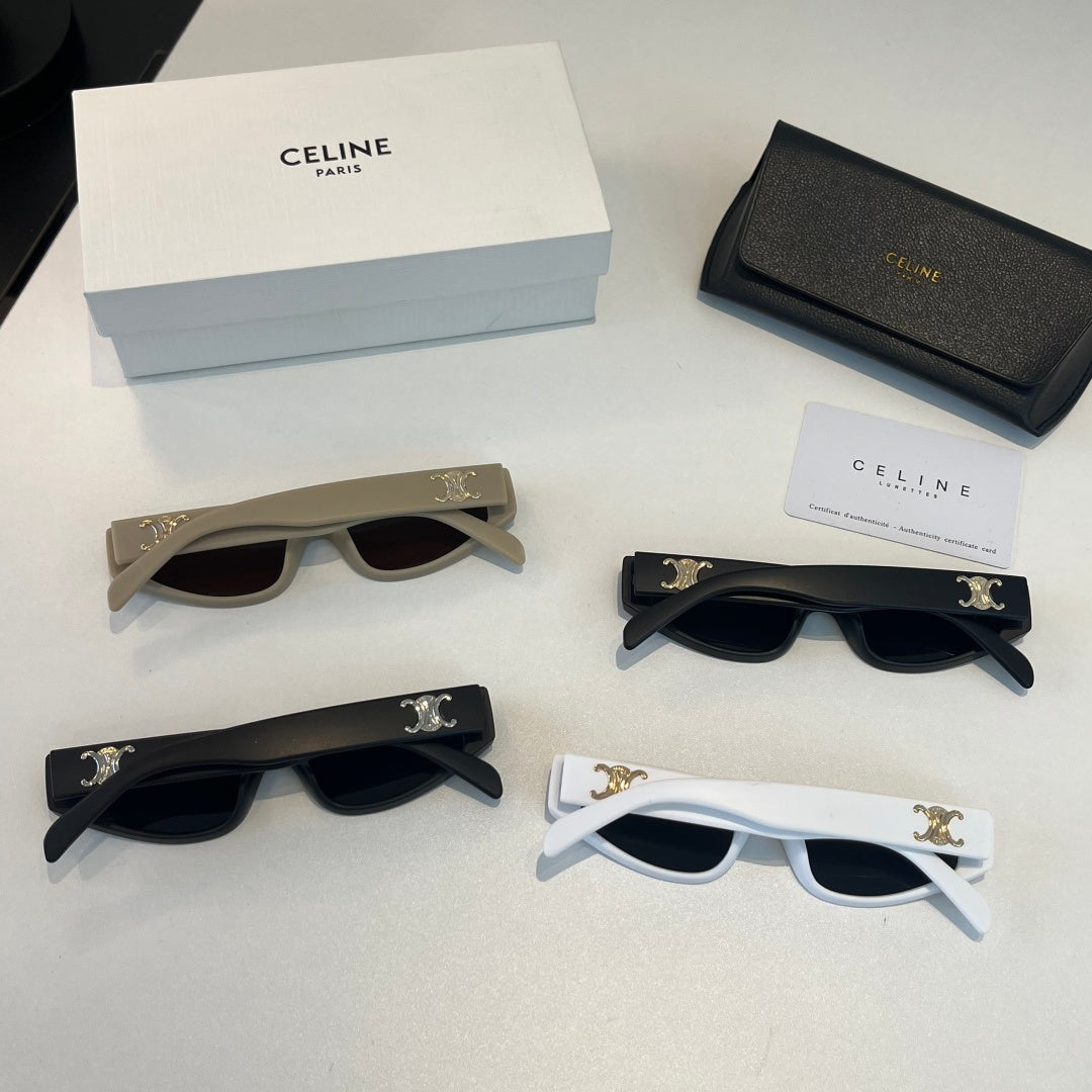 Celine Fashion Black Lens Sunglasses for Men & Women - 372010 - detail image 11