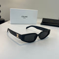 Celine Fashion Black Lens Sunglasses for Men & Women - 132455