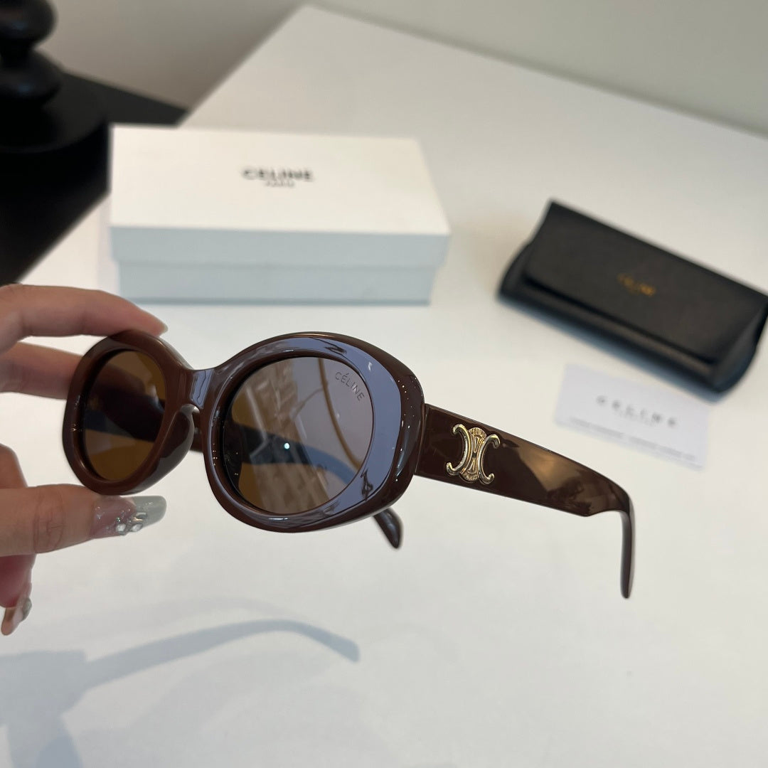 Celine Fashion Black Lens Sunglasses for Men & Women - 398858 - detail image 4