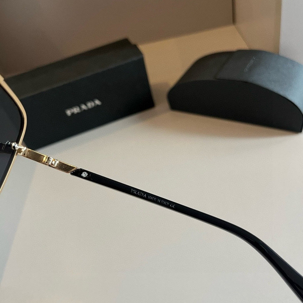 Prada Polarized Fashion Silver Lens Sunglasses for Men - 487160 - detail image 8