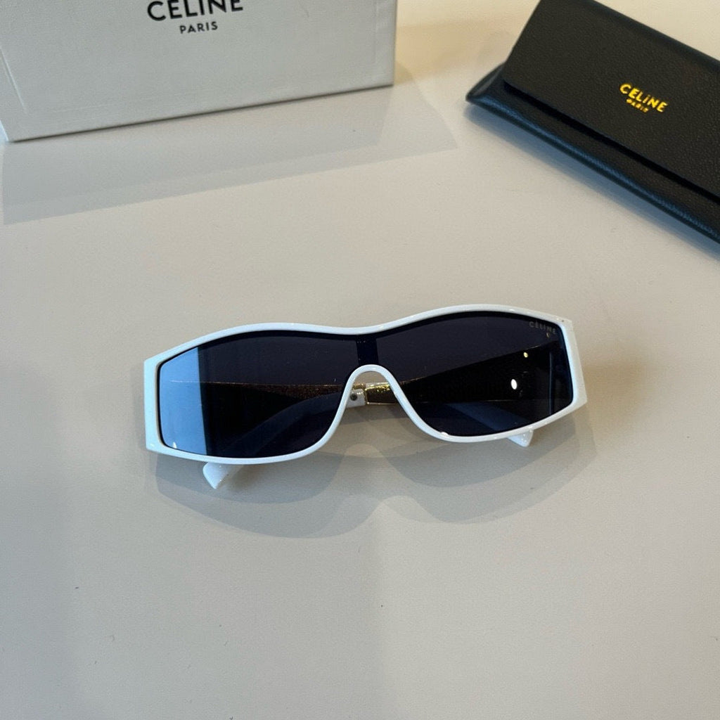 Celine Metal Fashion Blue Lens Sunglasses for Men & Women - 415635 - detail image 4
