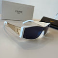 Celine Metal Fashion Blue Lens Sunglasses for Men & Women - 415635