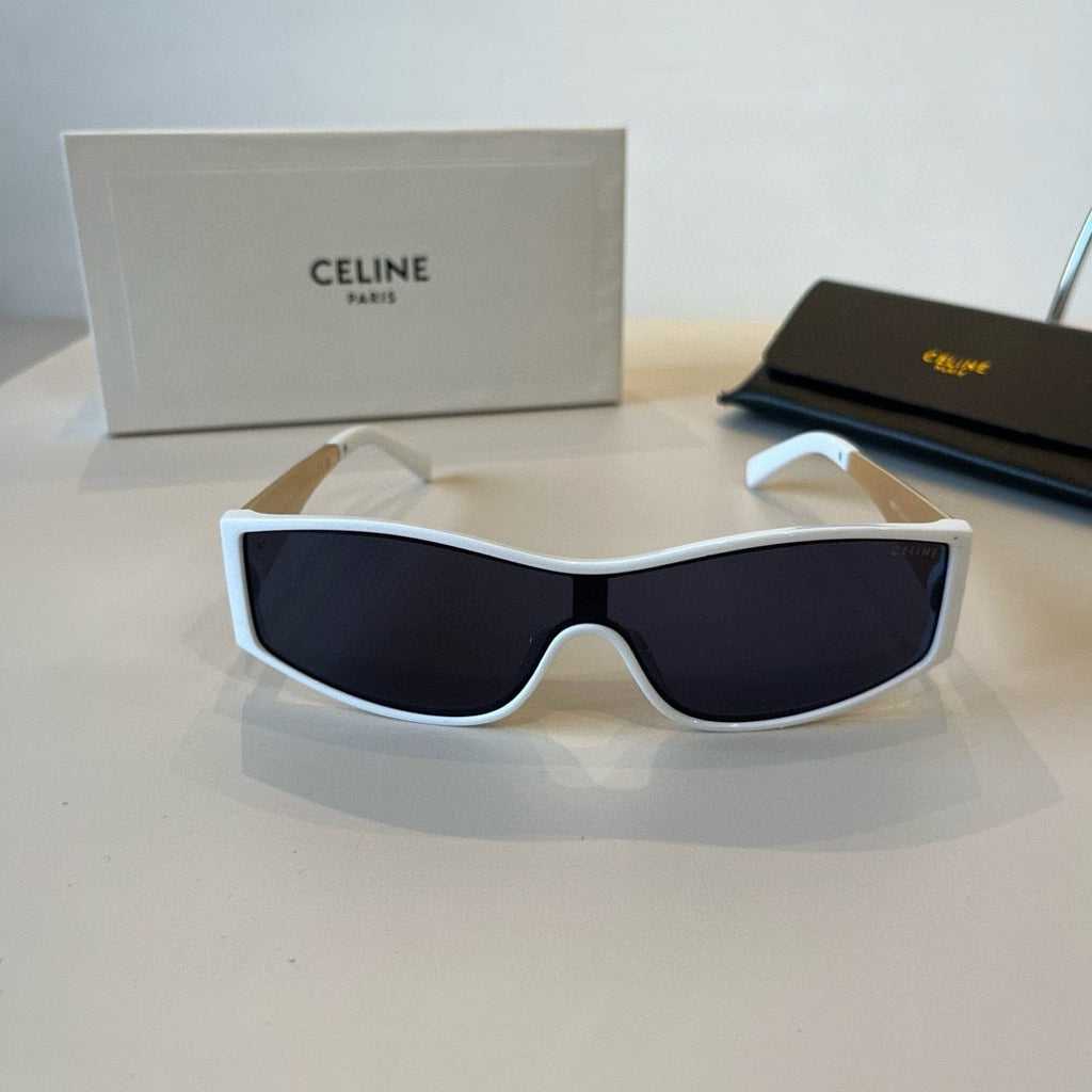 Celine Metal Fashion Blue Lens Sunglasses for Men & Women - 431976 - detail image 2