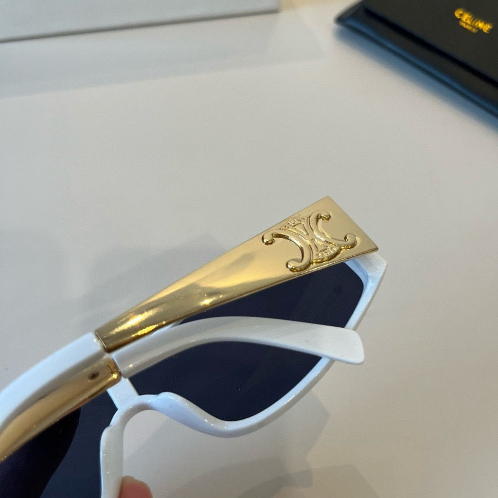 Celine Metal Fashion Blue Lens Sunglasses for Men & Women - 431976 - detail image 6