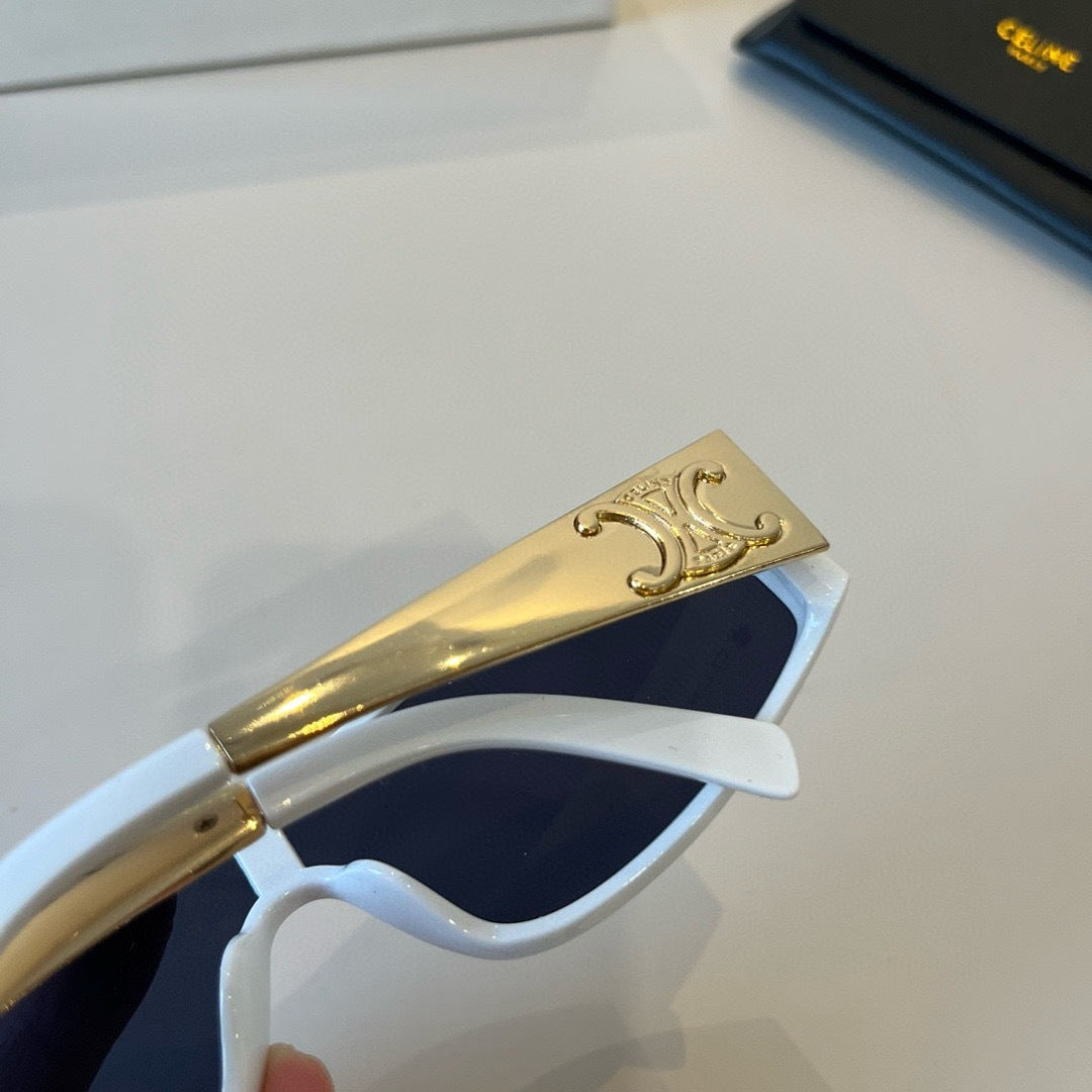Celine Metal Fashion Blue Lens Sunglasses for Men & Women - 415635 - detail image 6