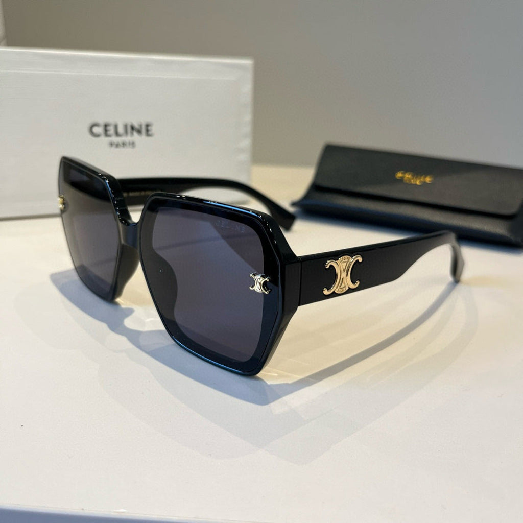 Celine Fashion Black Lens Sunglasses for Men & Women - 415604 - detail image 3