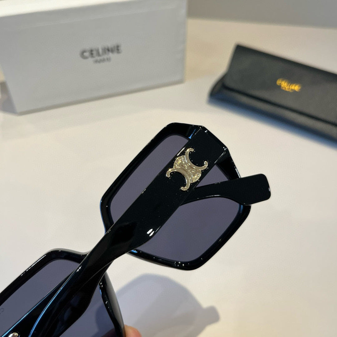 Celine Fashion Black Lens Sunglasses for Men & Women - 415604 - detail image 6