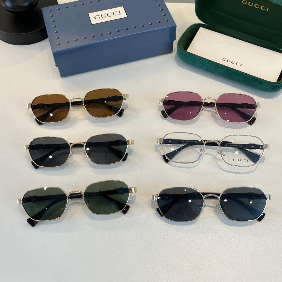 Gucci Oversized Brown Lens Sunglasses for Men & Women - detail image 11