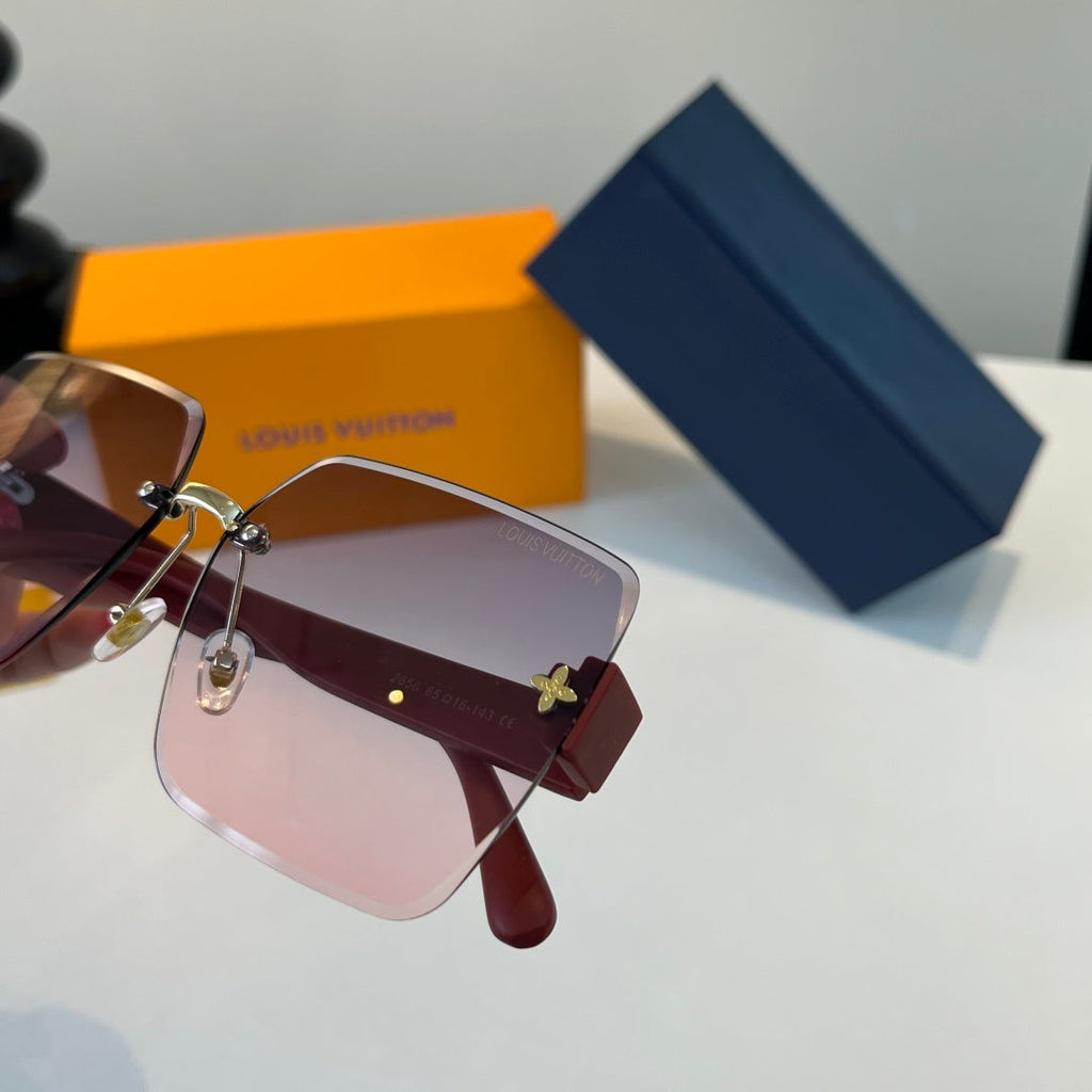 Louis Vuitton Fashion Silver Lens Sunglasses for Women - 493083 - detail image 6