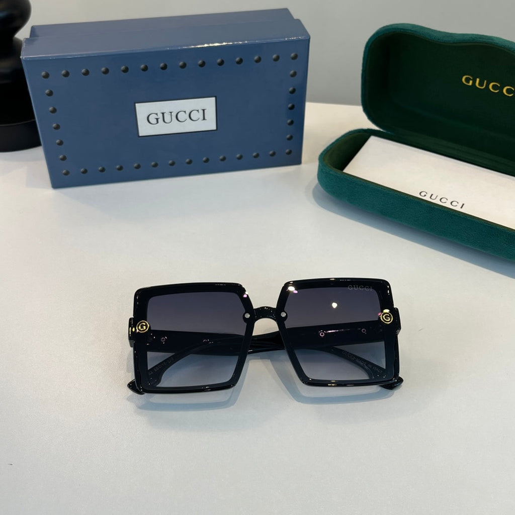 Gucci Oversized Silver Lens Sunglasses for Women - detail image 4