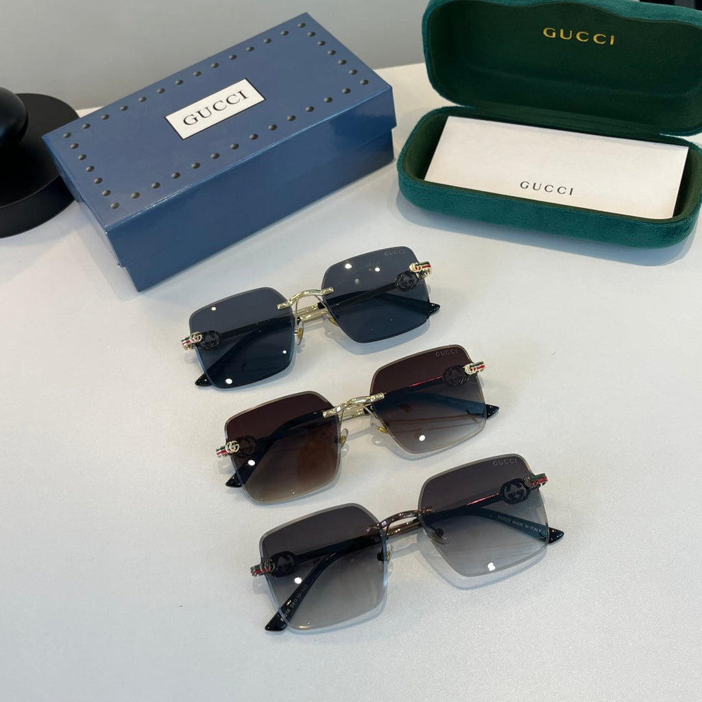 Gucci Fashion Silver Lens Sunglasses for Men & Women - detail image 11