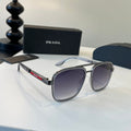 Prada Fashion Gray Lens Sunglasses for Men & Women