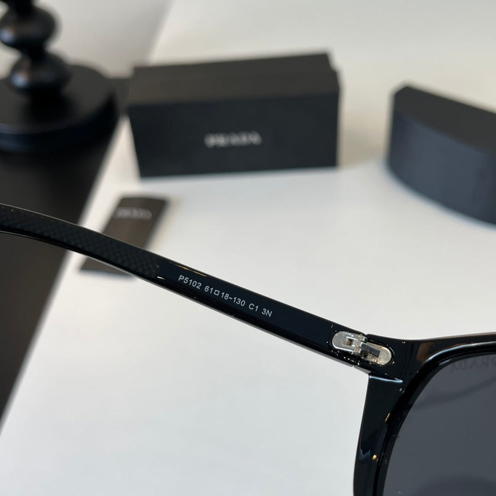 Prada Fashion Black Lens Sunglasses for Men - 465569 - detail image 8