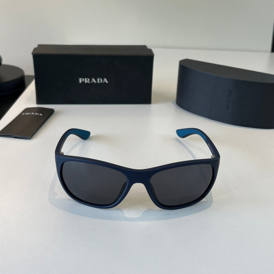 Prada Fashion Black Lens Sunglasses for Men - 487077 - detail image 2