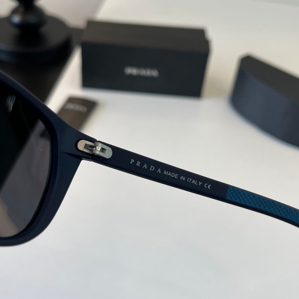 Prada Fashion Black Lens Sunglasses for Men - 487077 - detail image 9
