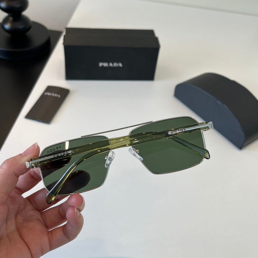 Prada Fashion Silver Lens Sunglasses for Men - 487078 - detail image 9
