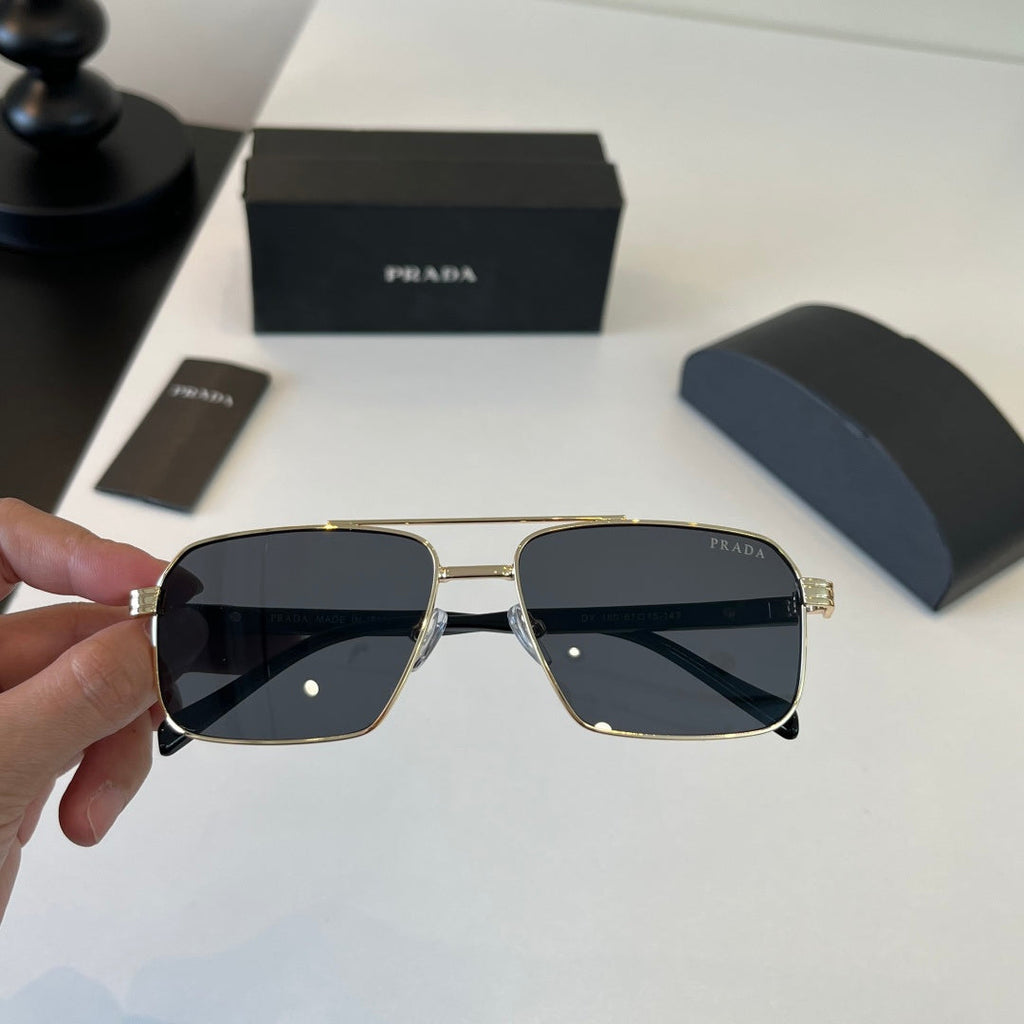 Prada Fashion Silver Lens Sunglasses for Men - 487079 - detail image 5