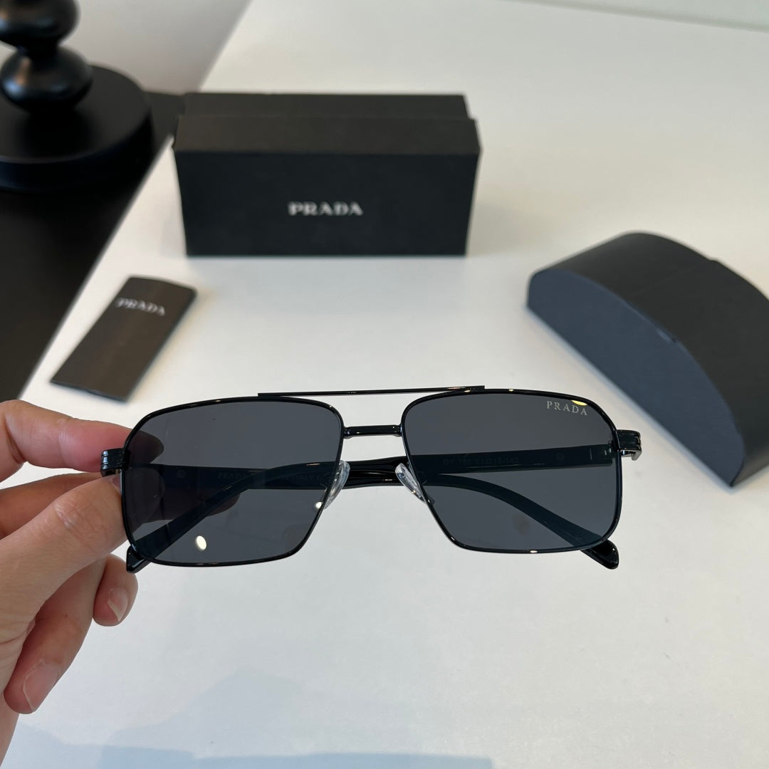 Prada Fashion Black Lens Sunglasses for Men - 487080 - detail image 5